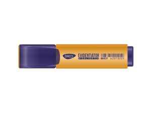Marker evidențiator Portocaliu DACO