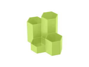 Suport birou 4 compartimente Verde ECADA