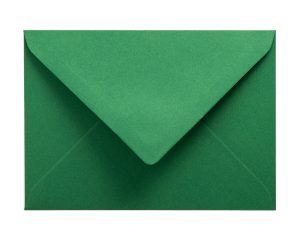 Plic color C6 gumat Verde Christmas DACO PC612VC