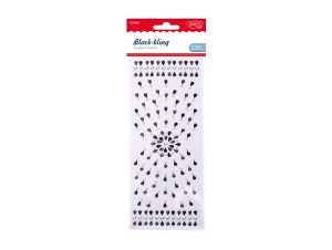 Accesorii craft - AD465 Black bling DACO