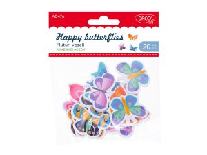 Accesorii craft - AD476 Fluturi veseli DACO