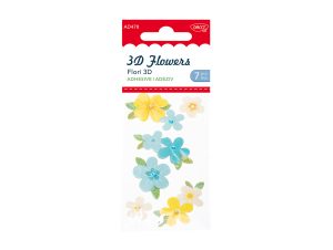 Accesorii craft - AD478 Flori 3D DACO