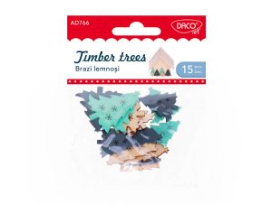 Accesorii craft - AD766 Brazi lemnoși DACO