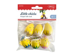 Accesorii craft - AD935 Puișori din ouă DACO