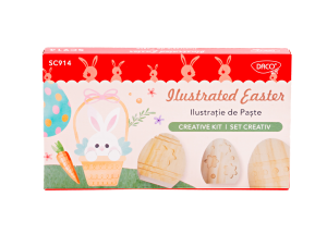 Set creativ Ilustrație de Paște DACO SC914