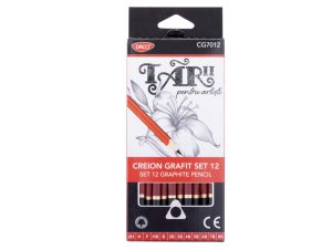 Creion negru grafit 2H…8B CG7012 DACO