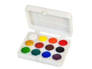 Acuarele Colibri fondul plastic