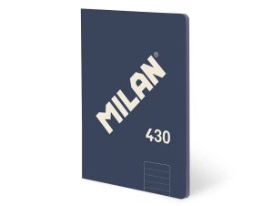 Caiet A4 48 file română cusut Albastru MILAN