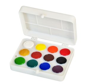 Acuarele Colibri fondul plastic