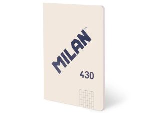 Caiet A4 48 file matematică cusut Bej MILAN