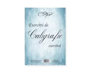 Fișe caligrafie cursivă 24 file ECC4241