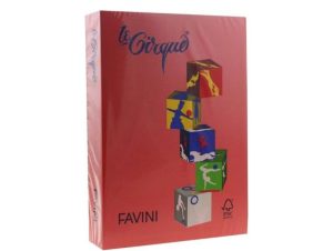 Hârtie A3 colorată 80g/mp 209 roșu FAVINI