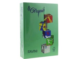 Hârtie A3 colorată 80g/mp 208 verde închis FAVINI