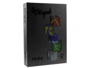 Hârtie A3 colorată 80g/mp 400 neagră FAVINI