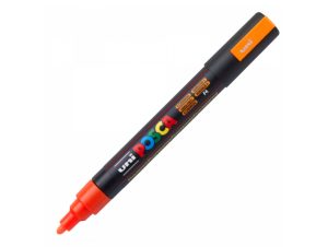 Marker acril POSCA PC-5M portocaliu închis 3