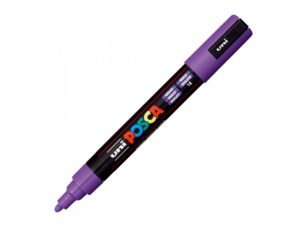 Marker acril POSCA PC-5M violet 12