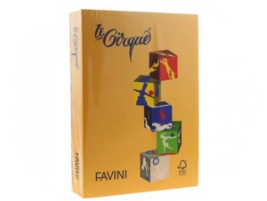 Hârtie colorată 80g/mp A4 201 Galben auriu FAVINI