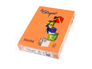 Hârtie colorată 80g/mp A4 205 Portocaliu FAVINI