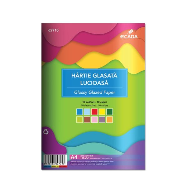 hartie glasata lucioasa ecada 62910