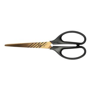 Foarfecă birou 17 cm Copper neagră MILAN
