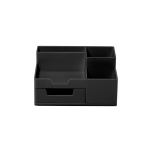Suport birou 5 compartimente Negru ECADA