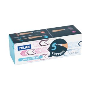 Accesorii modelaj - Cuțit linogravură Set 5 MILAN