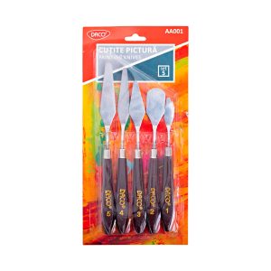 Accesorii pictură - Cuțite pictură Set 5 DACO