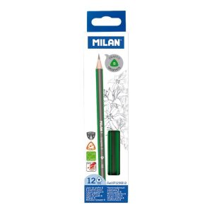 Creion grafit triunghiular B MILAN