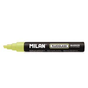 Marker pentru sticlă Fluoglass Galben MILAN