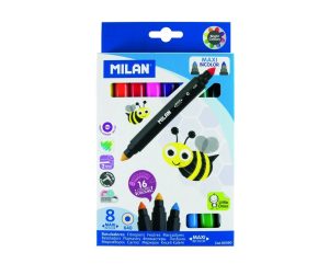Carioca MAXI set 8 cu două capete MILAN