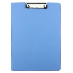Clipboard dublu A4 32.5x23 cm Albastru deschis DACO