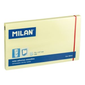 Bloc notes adeziv 125x75 mm Galben pal MILAN (Post-it)