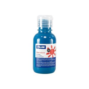 Tempera 125 ml Albastru fluorescent MILAN