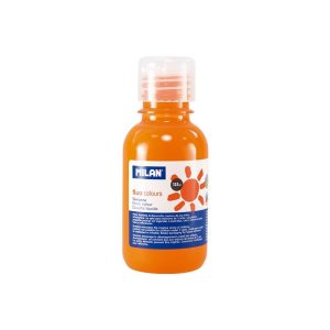 Tempera 125 ml Portocaliu fluorescent MILAN