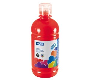 Tempera 500 ml Roșu vermilion MILAN