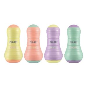 Ascuțitoare cu radieră Sway pastel MILAN