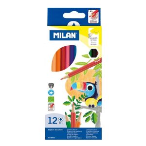 Creion color 12 culori Hexagonal MILAN