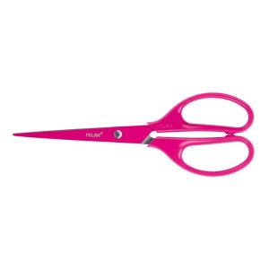 Foarfecă birou 17 cm Acid roz MILAN