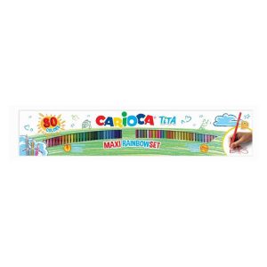 Creion color 80 culori CARIOCA 42890