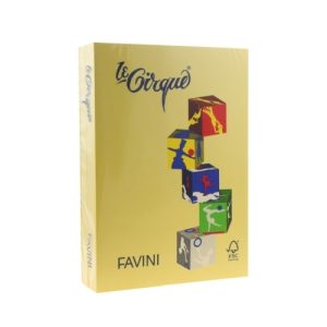 Carton color A4 Galben mediu 202 FAVINI 160 g/mp