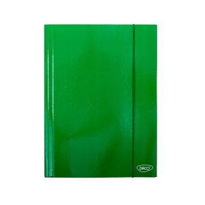 Mapă A4 carton laminat Verde DACO
