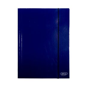 Mapă A4 carton laminat Albastru DACO