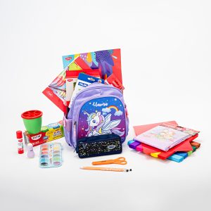 Ghiozdan echipat GH241 Grădiniță - fete, Model 2