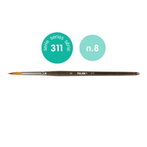 Pensulă seria 311 nr. 8, Set 6 MILAN