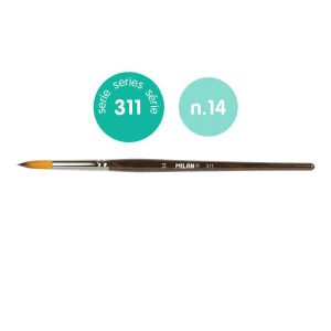 Pensulă seria 311 nr. 14, Set 6 MILAN