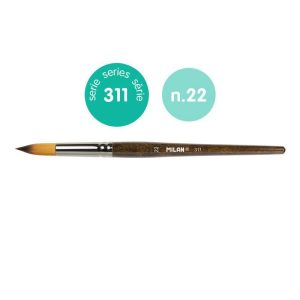 Pensulă seria 311 nr. 22, Set 3 MILAN