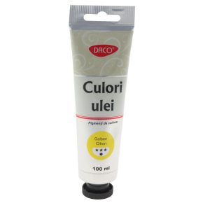Culori ulei 100 ml Galben citron DACO