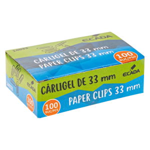 Agrafe hârtie 33 mm ECADA