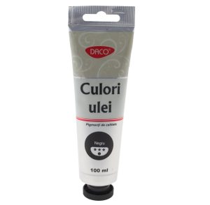 Culori ulei 100 ml Negru DACO