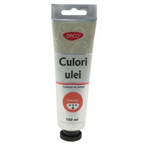 Culori ulei 100 ml Portocaliu DACO